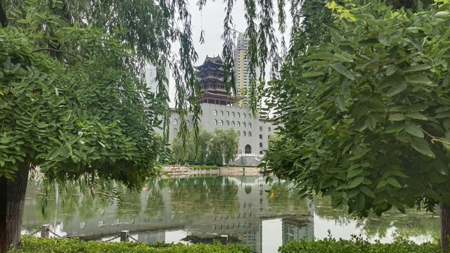 山西:吕梁离石区,莲花池公园由来,有多少人知道