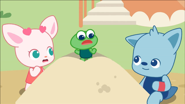 小鹿杏仁儿第二季18:小青蛙想尝试飞翔的感觉,大家给他不同的意见