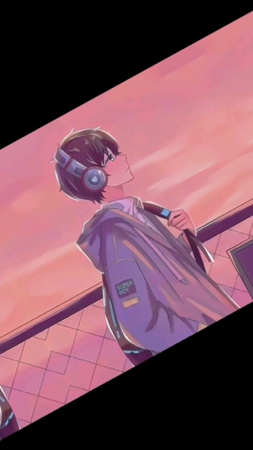 粉色星空孤独男头
