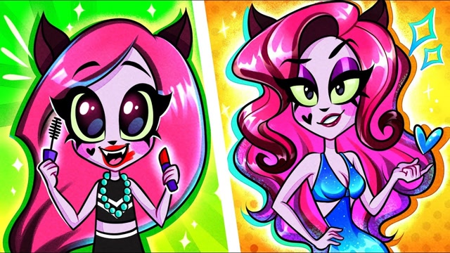 高中生动画:调皮的露西变成了小孩子,过了一段快乐的小孩生活!