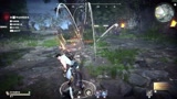 永劫无间：火男太刀开大shift、左键、C+右键、右键蓄力=一套秒！