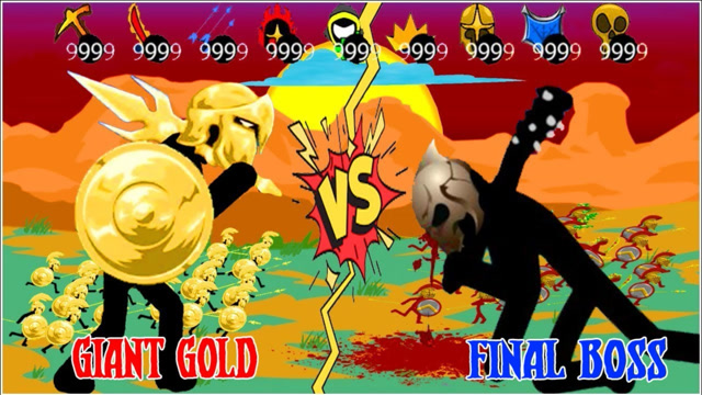 火柴人战争遗产派一百黄金斯巴达登场一秒钟打败僵尸boss