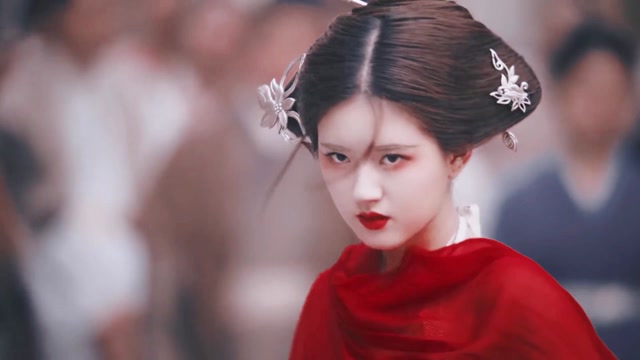 花垣城三公主陈芊芊当年一袭红衣惊艳众人和韩少君两人真的好甜啊