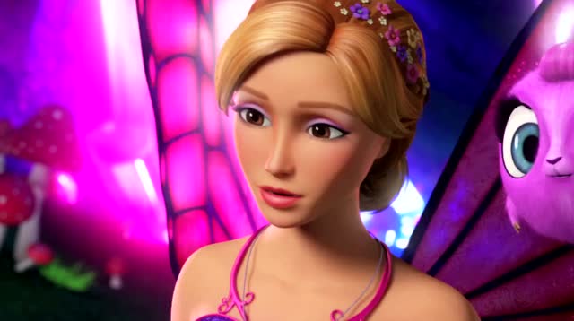 芭比系列大电影 蝴蝶仙子和精灵公主 (4)