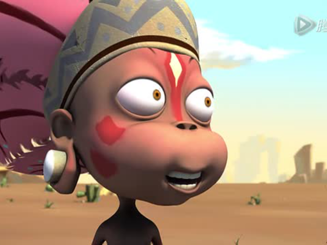 影享 | 三维动画《土著小孩》