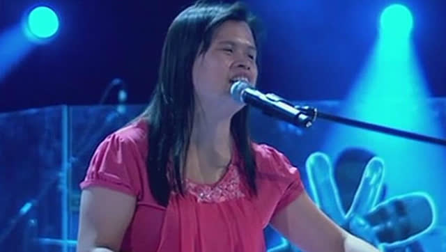 《中国好声音》张玉霞《独上西楼》
