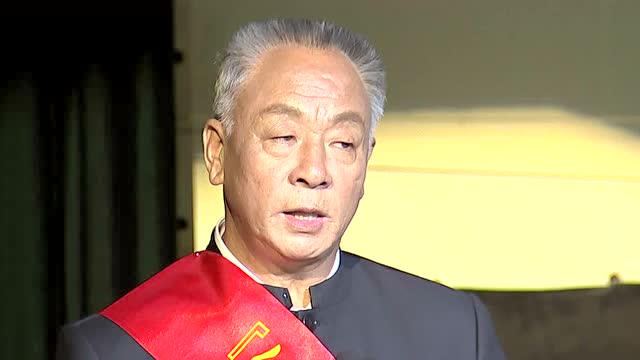 周炳耀先进事迹报告会——庄里村村民周传义报告