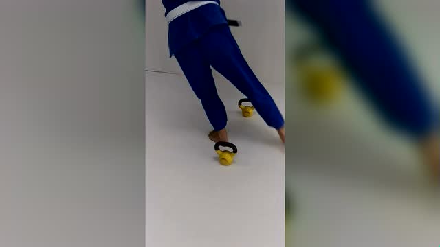 柔道大内刈步伐drill(郑州巴西柔术学院)