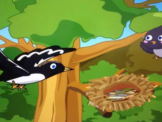 寓言故事:乌鸦与燕子