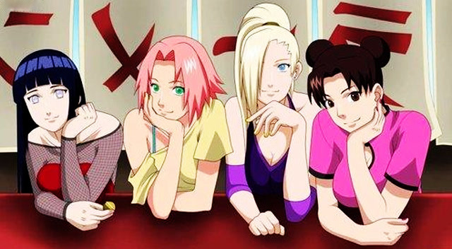 火影美女合集 长大后小樱雏田你们最喜欢谁?我最喜欢最后一个!