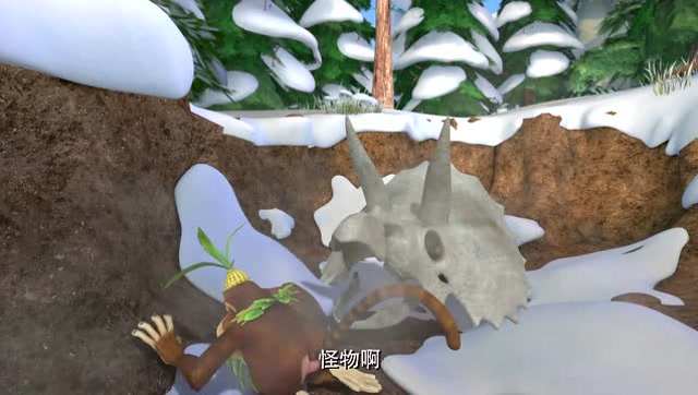 地鼠萝卜头挖出了恐龙化石!