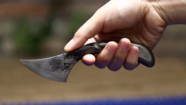 本土久久——剑村胡小军手工锻造百炼钢香刀