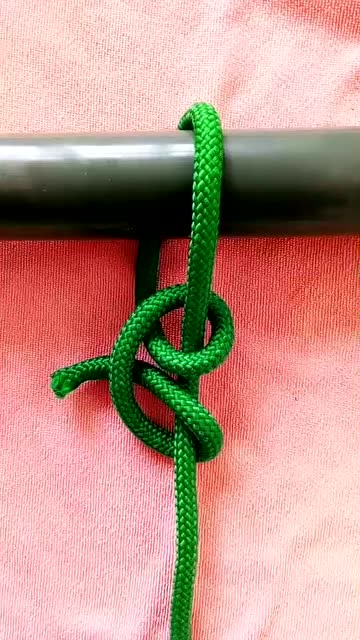 海军结,简单实用的绳结