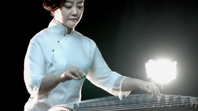 李凡老师幽韵古筝演奏经典老歌《人在旅途》身随律动