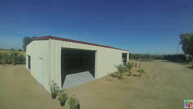 农村自建钢结构小仓库,抗震抗风抗压,这下不怕暴雪了