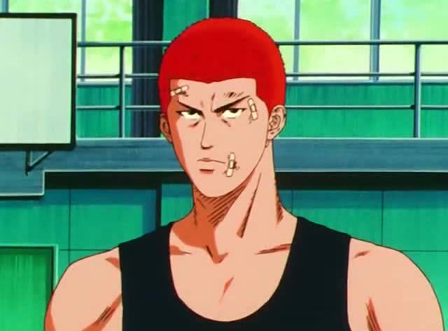 樱木花道怒剃光头难道只有小编觉得他的光头很帅吗