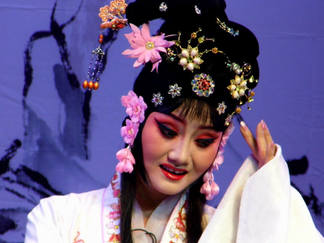 蒲剧《三关明月》刘秀花:坟前的纸幡未散尽