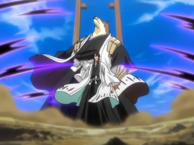 破道九十黑棺 实力悬殊 狛村被蓝染瞬间拿下