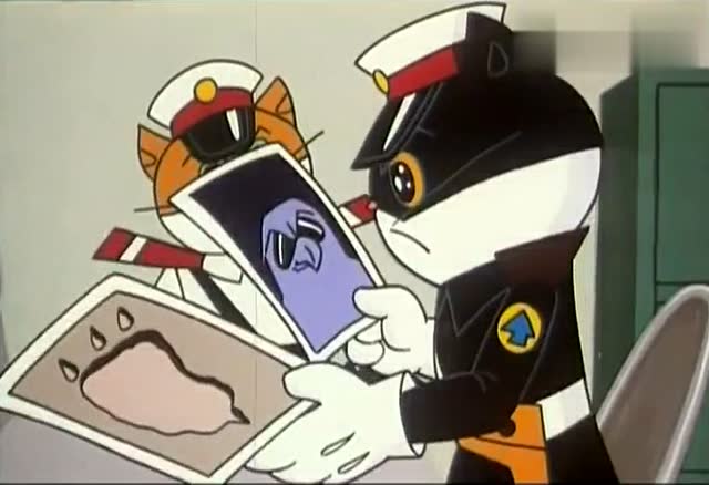 神探黑猫警长委派白鸽少校侦查敌情