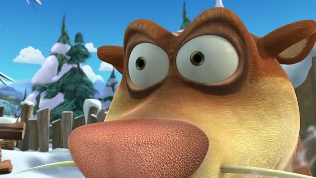 熊出没,惊人的遁地鼠,竟然找到光头强的泡菜!