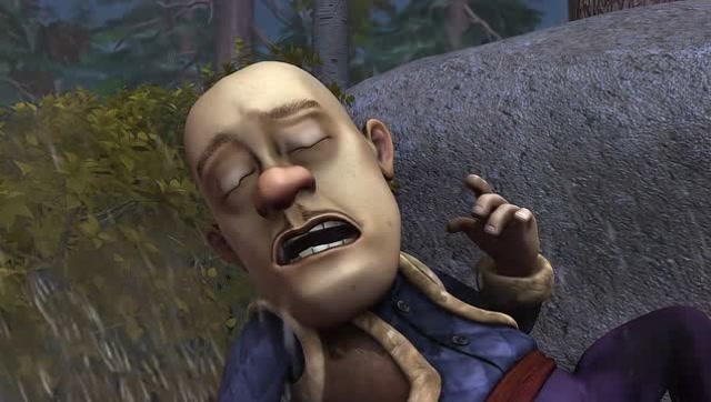 熊出没  看光头强如此难受,这是怎么了?