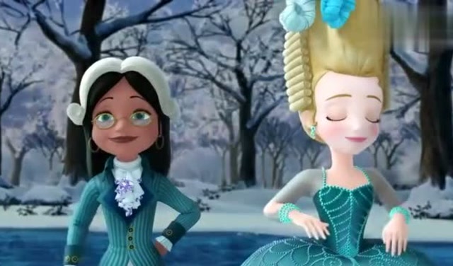 小公主苏菲亚:雨果勇敢做自己喜欢的事太棒,冰舞表演太美了!