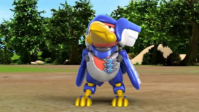 《星原小宝第一季》超鹰波来到了一个山洞,里面有点危险