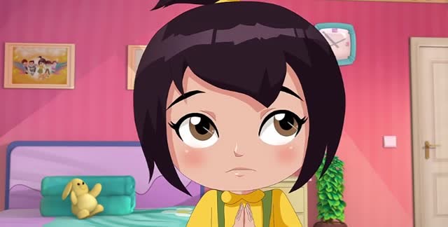 天眼归来;香菱又因为卷子没按规定时间做完,来请天眼帮忙