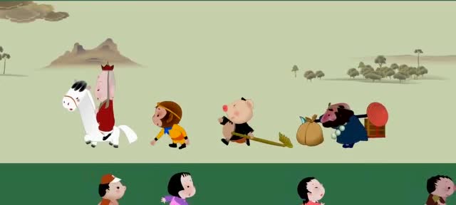 小时候听过如今依旧经典的儿歌唐僧骑马噔了个噔