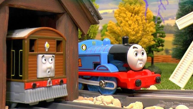 托马斯小火车和他的朋友们:托比小火车修理风车的故事