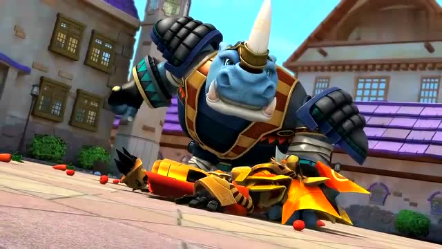 最后时刻,铁拳虎击败遗忘战士黄金狮,把他打伤逃跑了