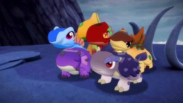 斗龙战士:凶兽龙让匹匹龙帮他们找到无属性恐龙就答应放他们回去!