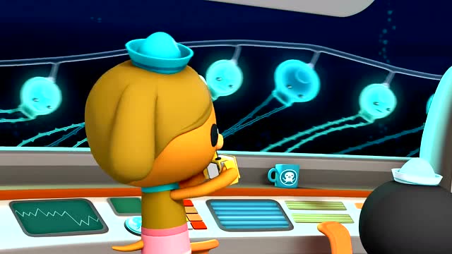 海底小纵队;达西西迫不及待的要给神奇生物拍照留恋