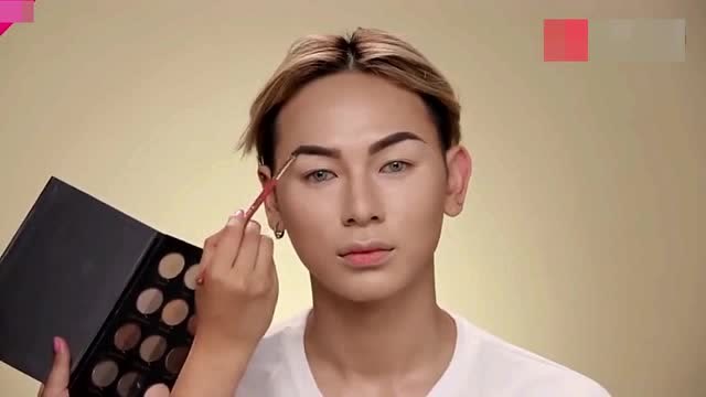 美呆了!男生化完妆秒变美女,女生看了都喜欢!