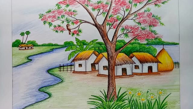 画画好玩:迷人的春光