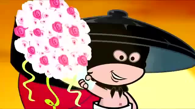 小破孩之破锣侠:老板娘大白天犯花痴,把大白菜当成玫瑰花!