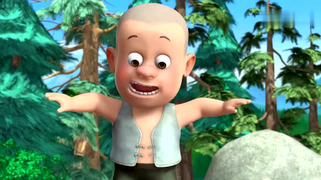 熊出没:小强强被关在里面好可怜