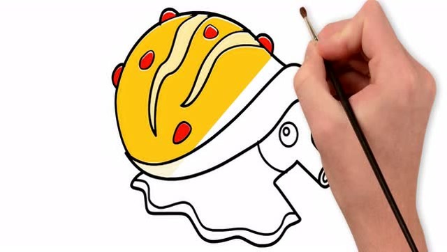 亲子绘图:呱唧被鸡心螺蛰了,还中毒了