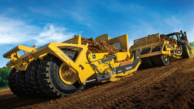 不能比!美国研制大型铲运机,一次就能吃掉38吨土壤,速度还贼快