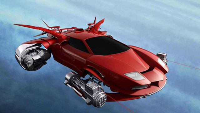 真实空中飞车加一箱油能飞400英里,中途没油掉下来也没事!