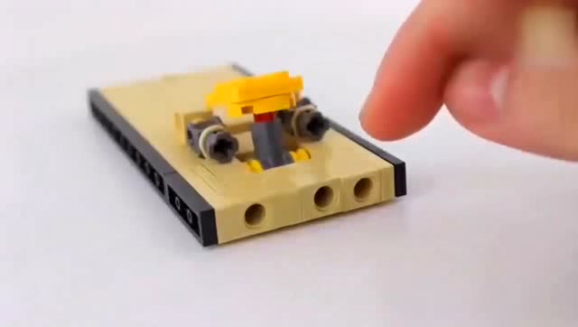 趣味实验:用乐高做的简易捕鼠器