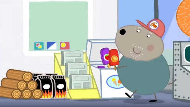 狗爷爷的修车厂有卖很东西,包括雪糕,太齐全了