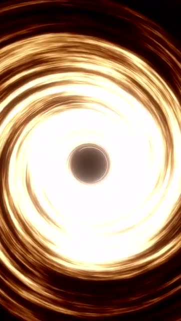 全方位,多角度看卡冈图雅黑洞,质量是太阳的一亿倍