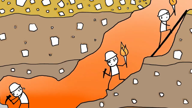 矿工进入矿洞后,越往地下走越热,结果颠覆认知,没想到还有这招