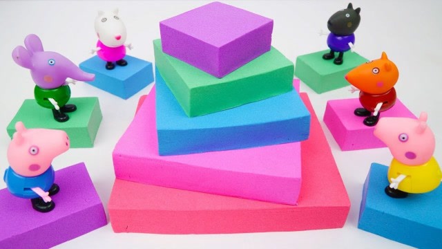 创意手工制作:做彩虹楼梯