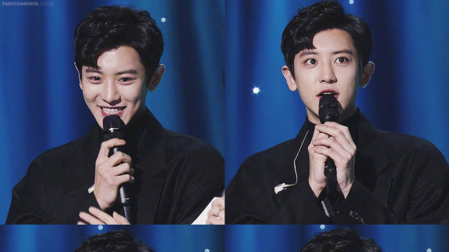 一本正经的搞笑!采访exo吴世勋,结果被旁边的朴灿烈装扮笑崩