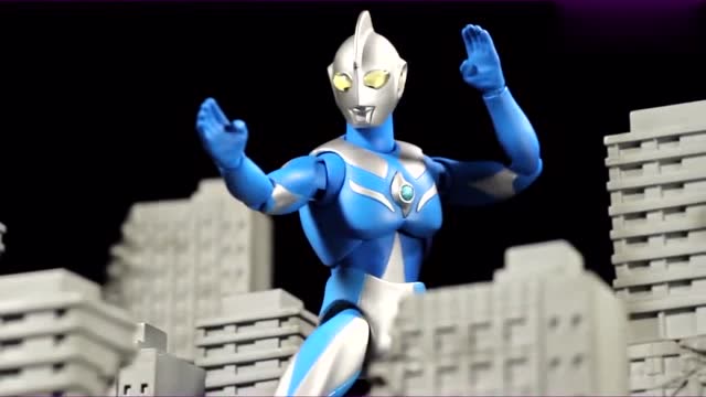 《高斯奥特曼》act玩具展示!自制炫酷震撼动画