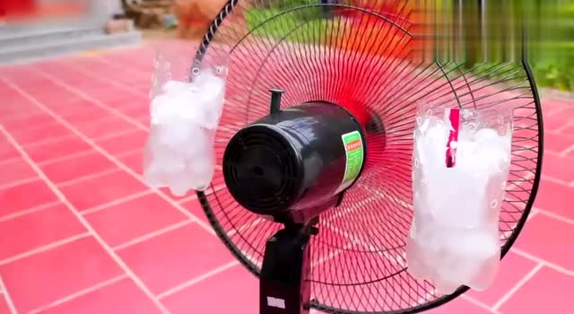小伙自制了一台冷风扇,成本不过几十元,空调都可以省了