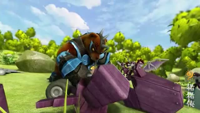 猪猪侠:蛮熊震怒和金力之火到底谁更厉害呢