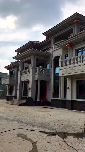 老乡花一千多万邵东老家建的别墅